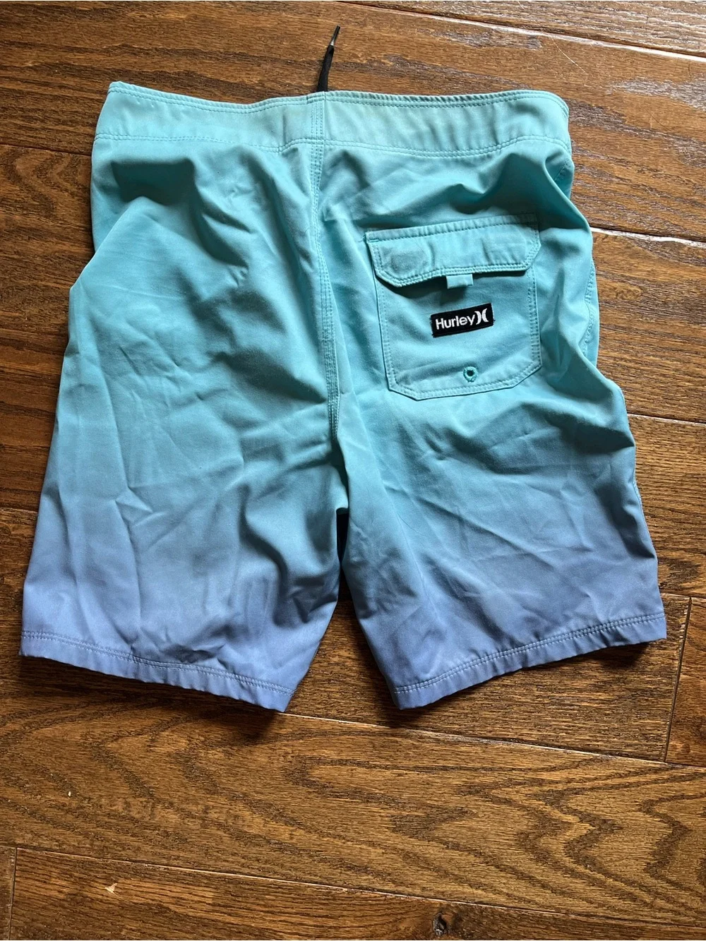 Hurley boys Ombre Mint to Blue Boardshorts